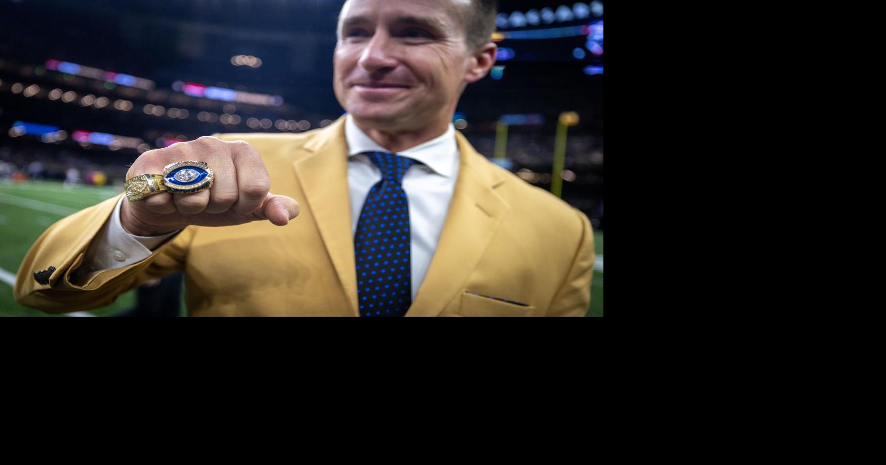 Saints officially induct Hall-of-Famer Drew Brees into the ring of honor ...