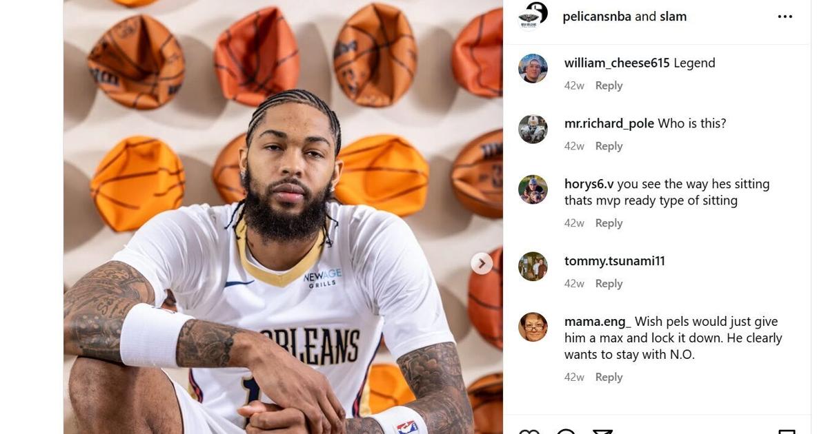 Artist sues the Pelicans after he says the team stole from his artwork in social media posts