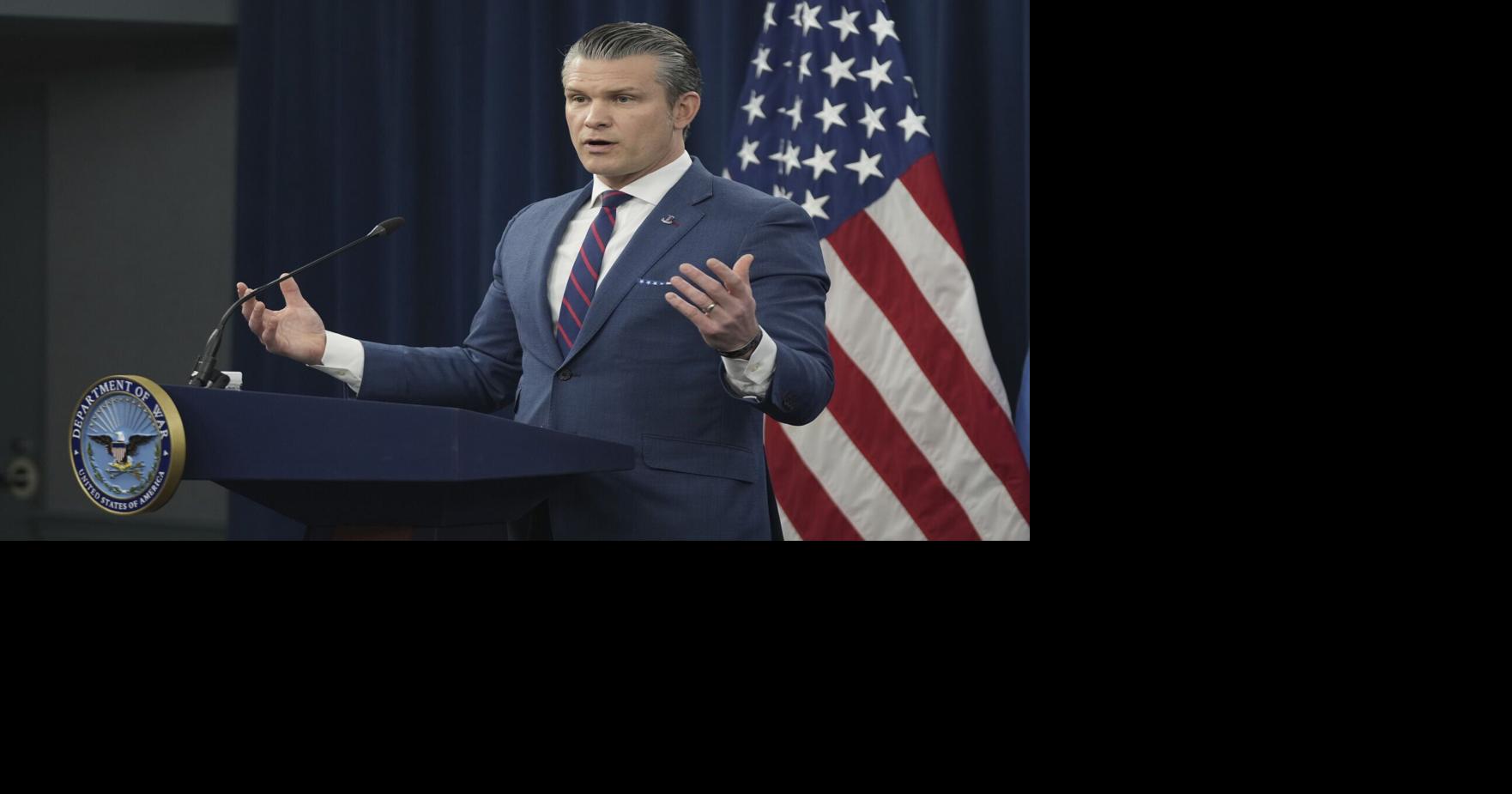 Defense Secretary Pete Hegseth insists the Iran conflict is 'not endless': ...