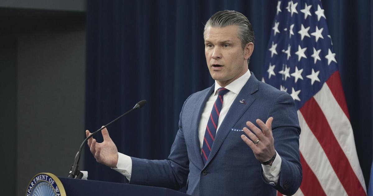 Defense Secretary Pete Hegseth insists the Iran conflict is 'not endless': ...