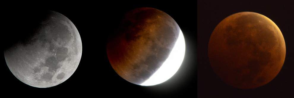 Images of lunar eclipse over south Louisiana _lowres