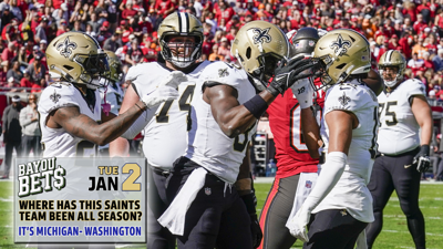 Bayou Bets, Jan. 2: Saints keep hope alive in Tampa Bay