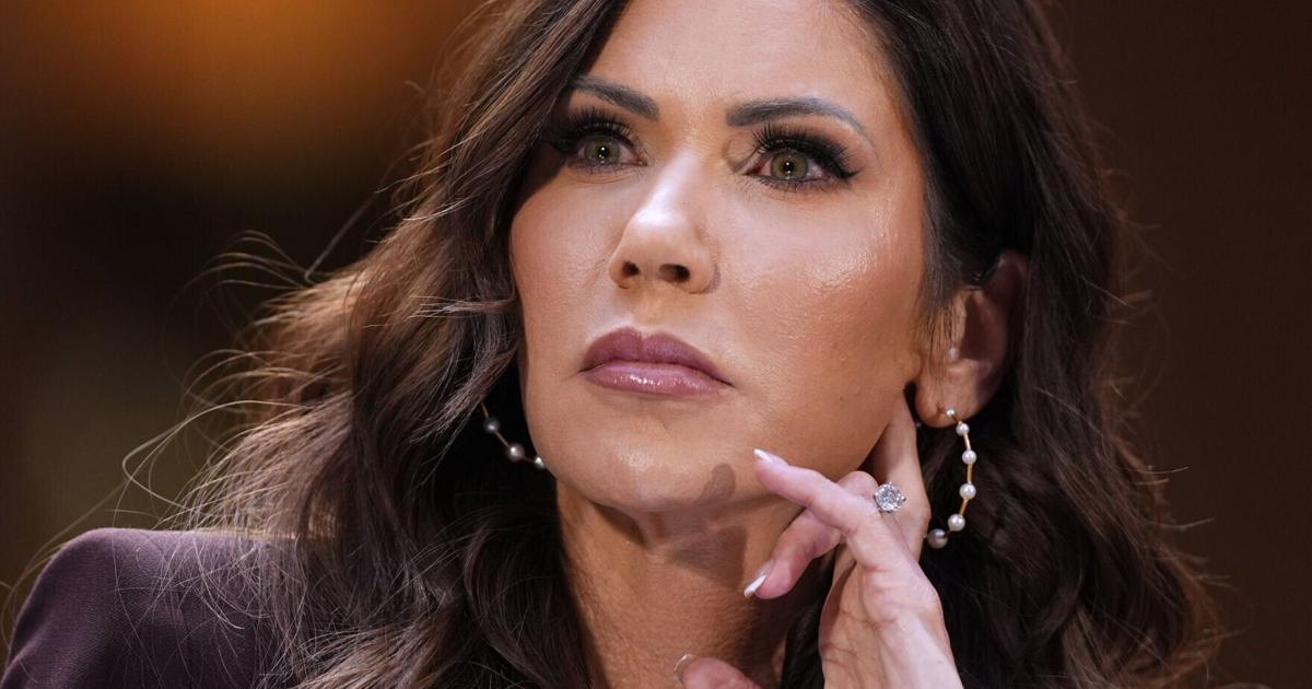 Trump says he's replacing Homeland Security Secretary Noem with GOP Sen ...