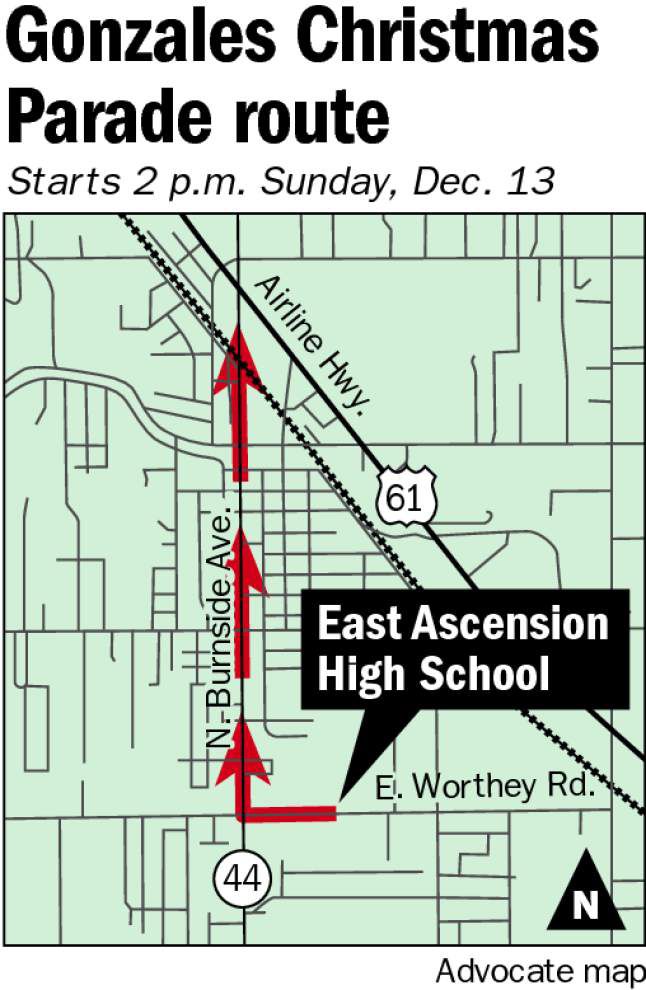 Gonzales Christmas Parade 2022 Route Ascension Parish Calendar For Dec. 10-17, 2015. | Ascension |  Theadvocate.com