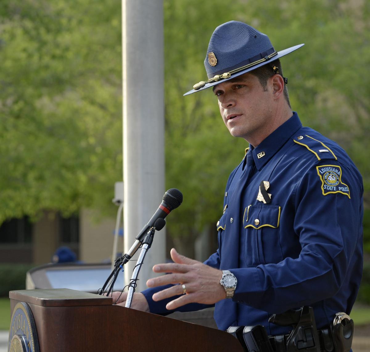 Families at service for fallen Louisiana state troopers say 'we feel it