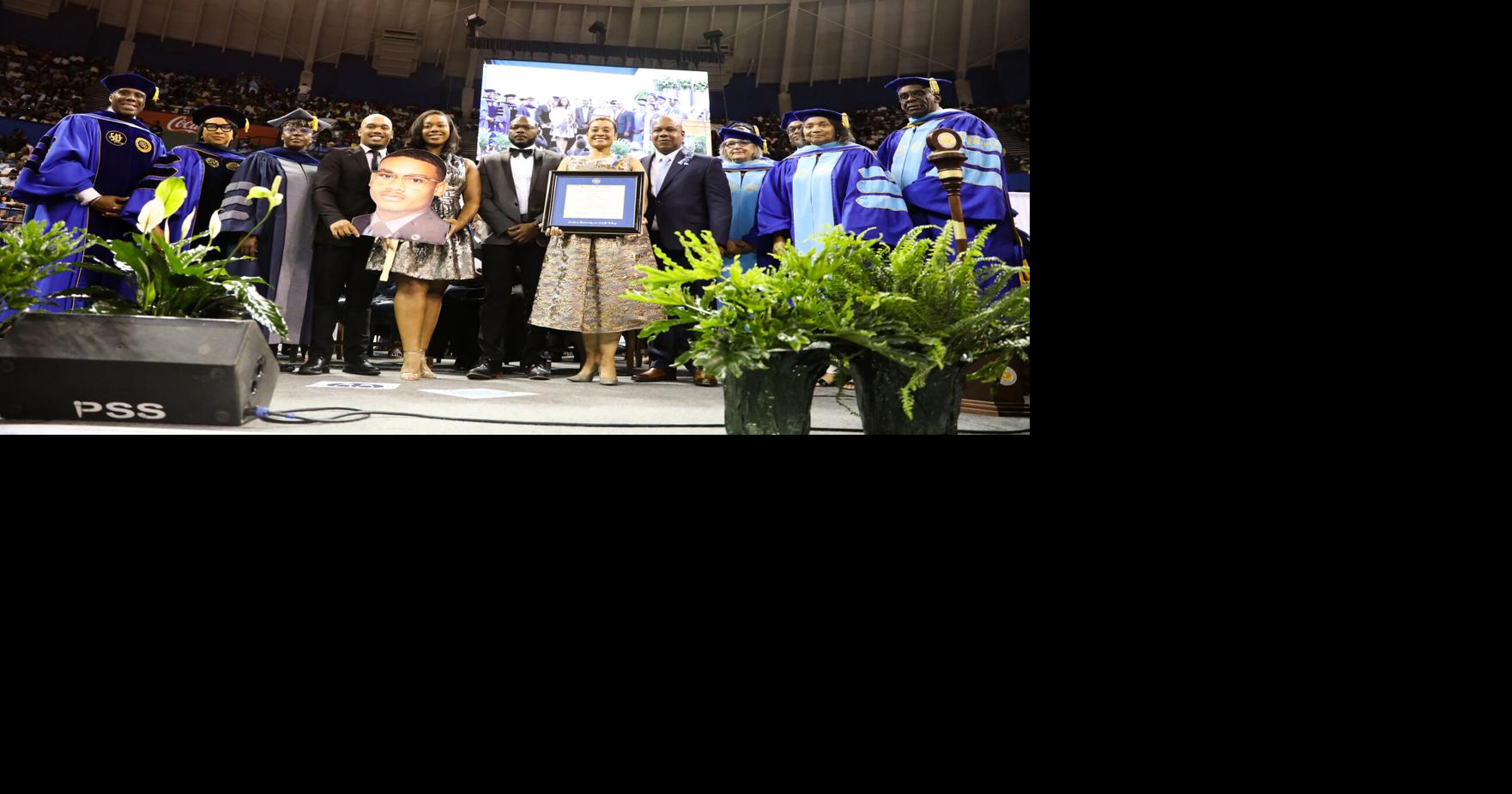 Caleb Wilson receives posthumous degree as hundreds graduate from Southern University: ‘We love you’