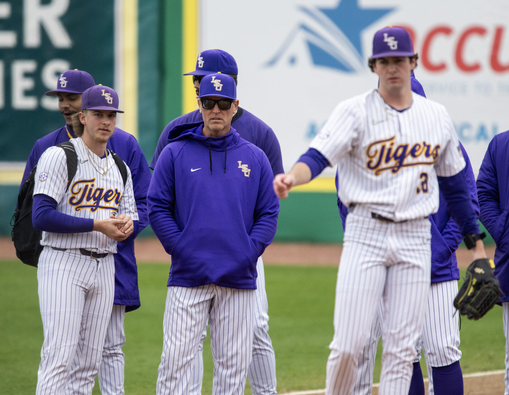 LSU baseball Nate Yeskie has emphasized this pitching drill LSU