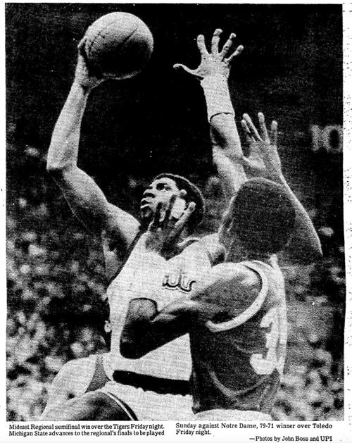 Lsu Michigan State Game In 1979 Ncaa Tournament Was Watershed
