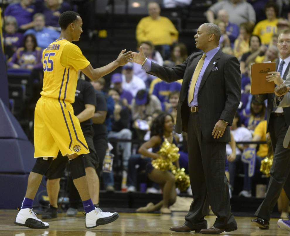 The LSU men's basketball team is still in most NCAA tournament projections _lowres