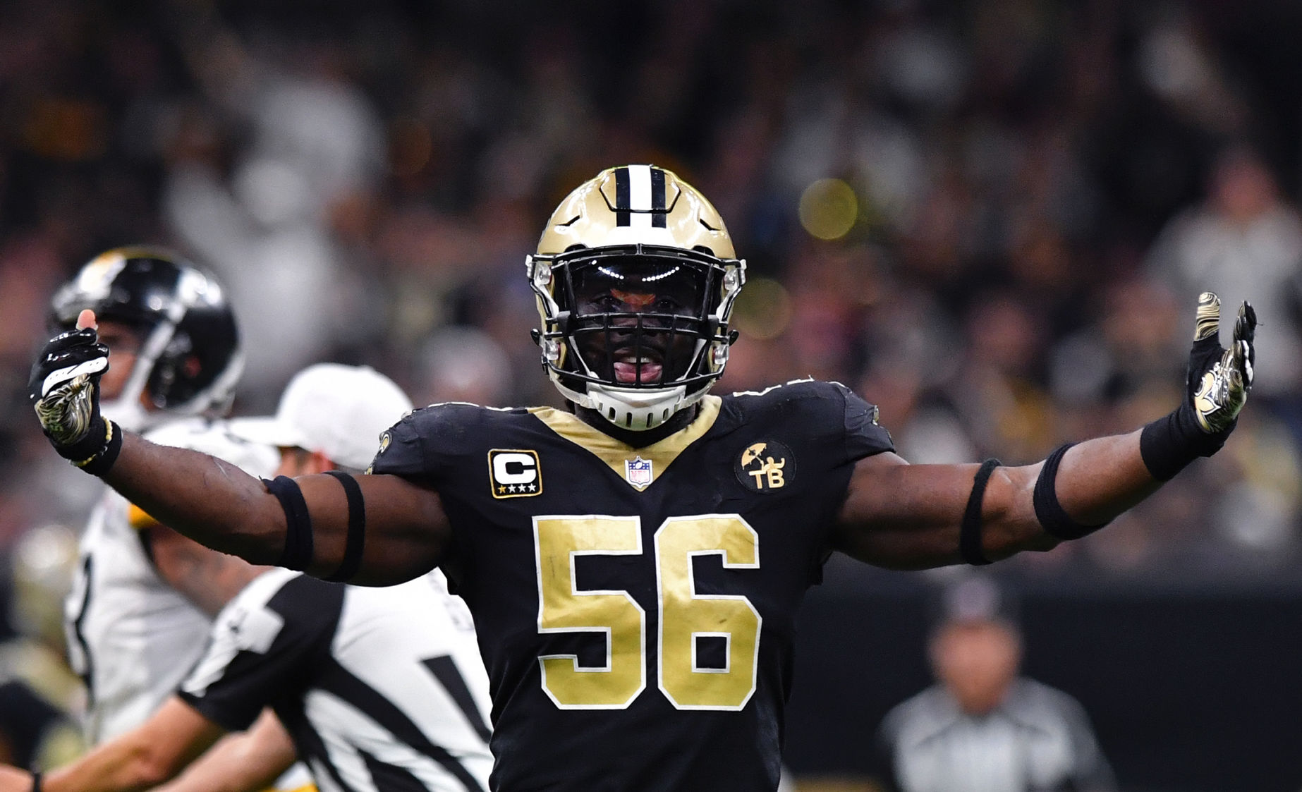 Saints LB Demario Davis Ready To Seize The Moment Of First Playoff Game ...