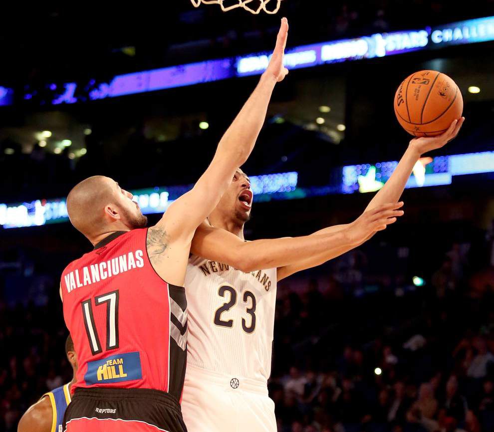 Video: Davis gets strong reviews on All-Star Saturday _lowres