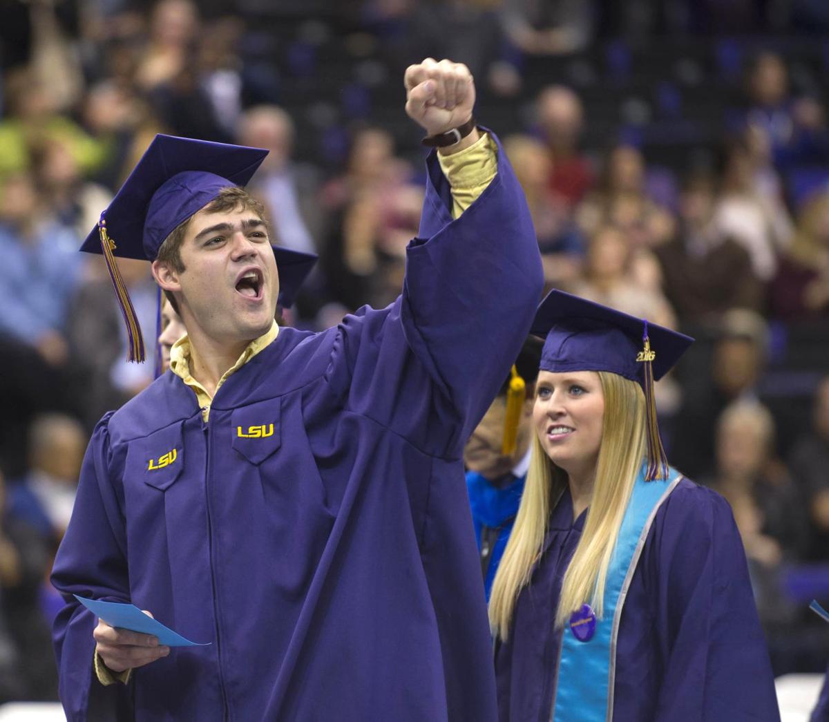 Photos Fall Commencement completes journey for LSU graduates Photos