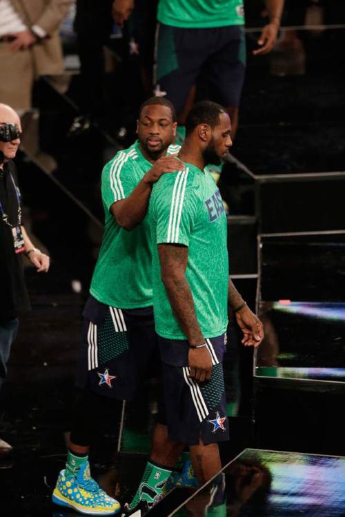 Video: Wade says team animosity pushed aside in All-Star game _lowres