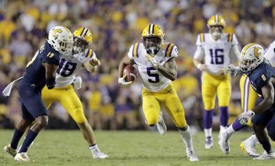 LSU running back Derrius Guice shares thoughts on national anthem