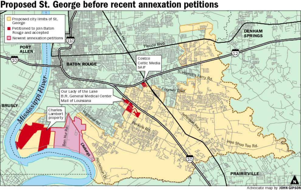 St George Louisiana Map St. George Organizers Submit Their Petition For New City | News |  Theadvocate.com