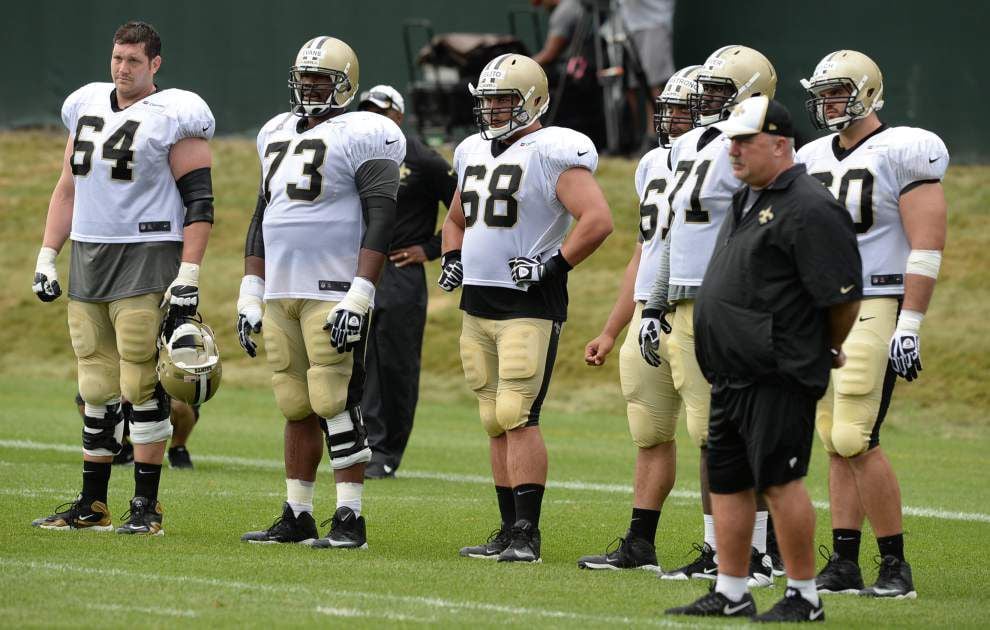 Reports from the the Saints' Monday practice (July 28) _lowres