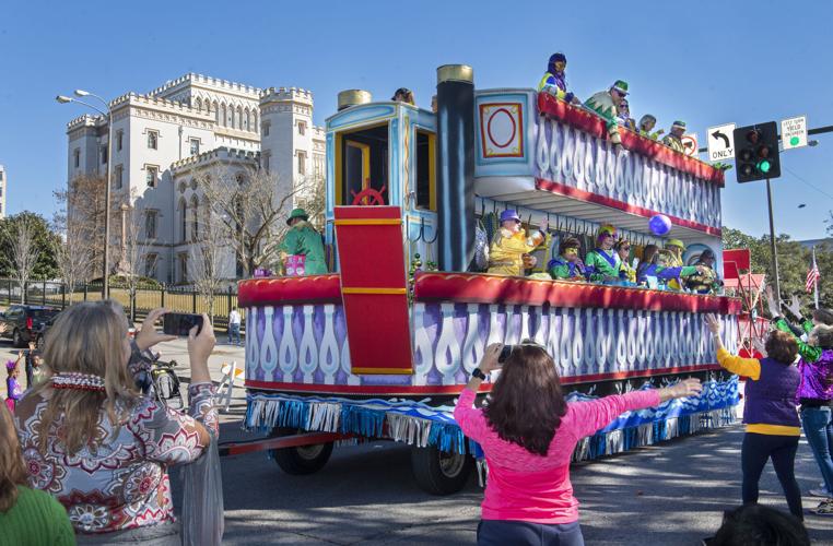 denham springs mardi gras parade route