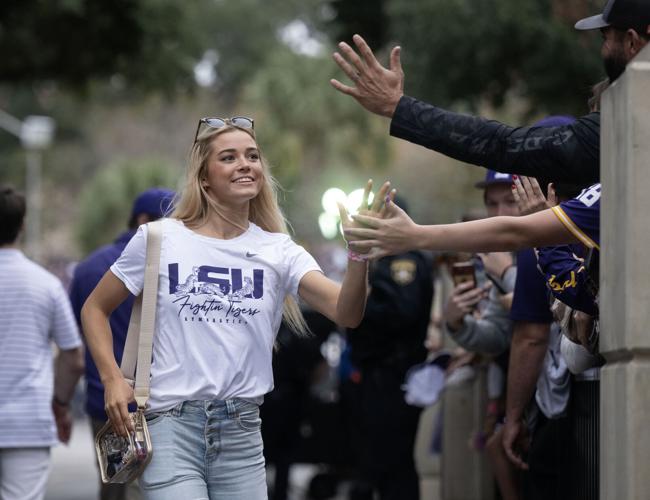 Gymnast Olivia Dunne seeks to leave a legacy at LSU LSU