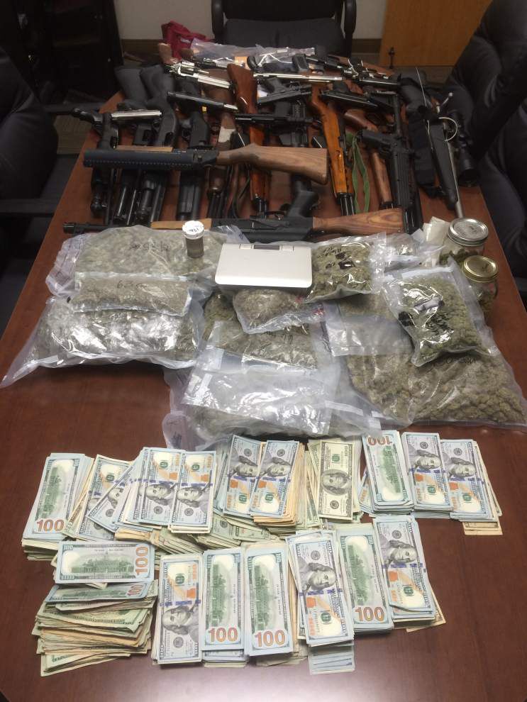 Baton Rouge Drug Bust Results In 11 Arrests; Weapons, Cash, Narcotics ...