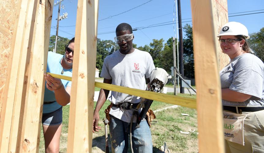 PHOTOS Volunteers work on Lafayette Habitat for Humanity home construction Friday Photos