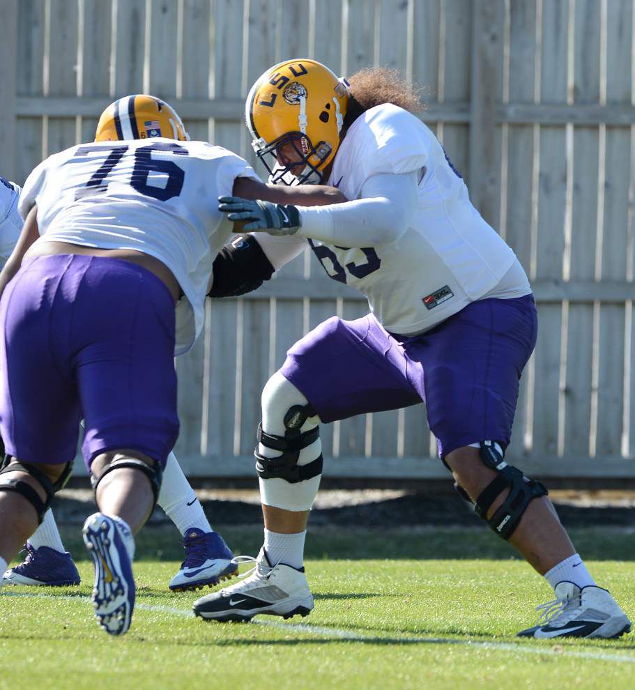 Video: Hoko Fanaika is ready and prepared to start at right guard for LSU _lowres