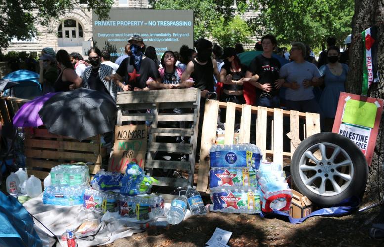 Tulane protest encampment