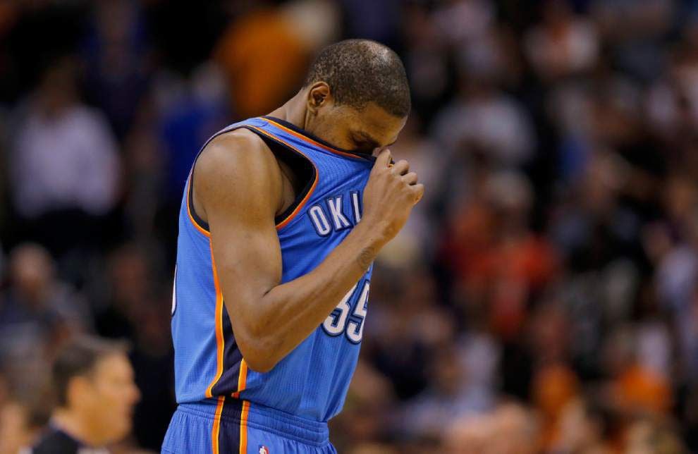 Video: Thunder's focus is on NBA title, not Durant winning MVP _lowres