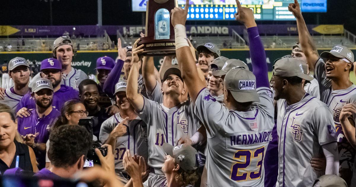 Photos: Geauxmaha, LSU wins Super Regional