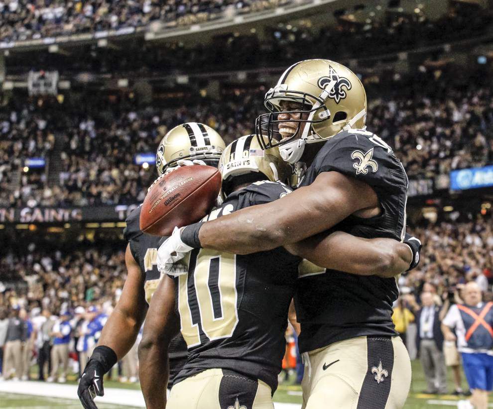 Saints tight end Benjamin Watson is making an unprecedented impact on and off the field _lowres
