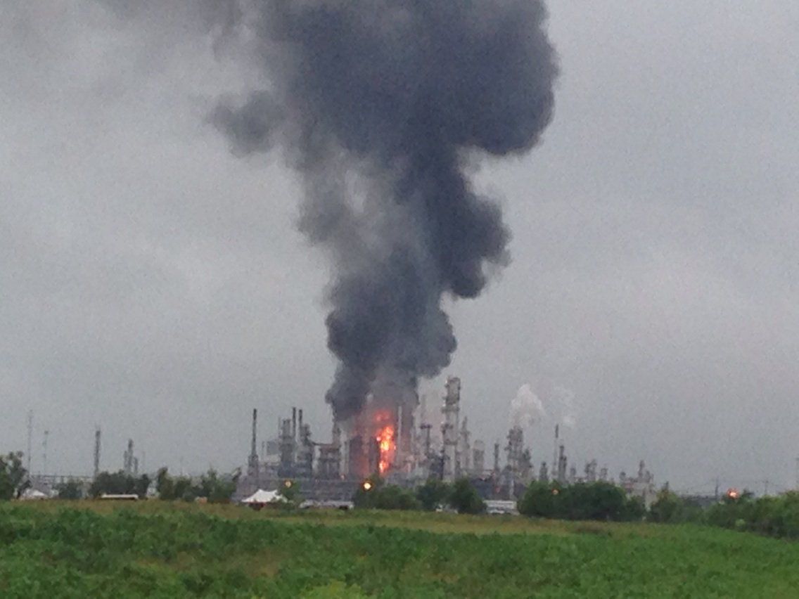 Motiva Oil Refinery fire is out, no injuries or fatalities reported ...