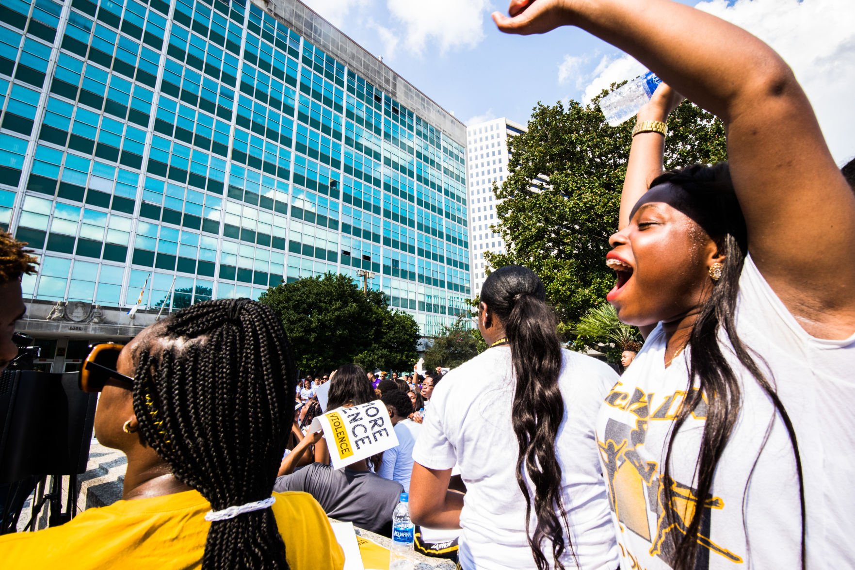 Hundreds Of Students From New Orleans Schools Rally At City Hall To ...