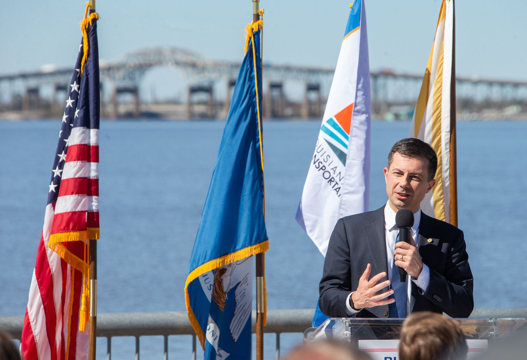 Pete Buttigieg In Lake Charles: “Talk Doesn’t Build Bridges’ | Lake ...