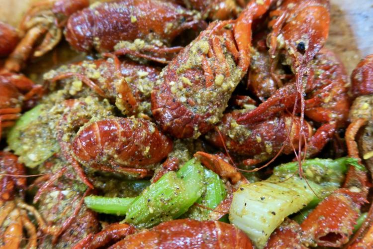 Vietnamese Style Boiled Crawfish