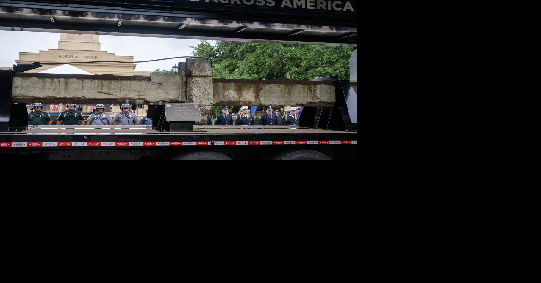 Photos: Tunnel to Towers foundation brings memorial piece from the World Trade Center to LSU