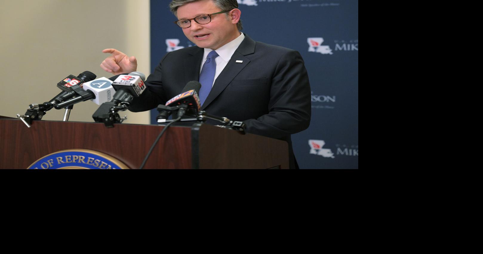 Image for U.S. Speaker Mike Johnson defends Louisiana redistricting