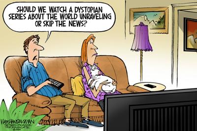 Walt Handelsman: Hard to watch