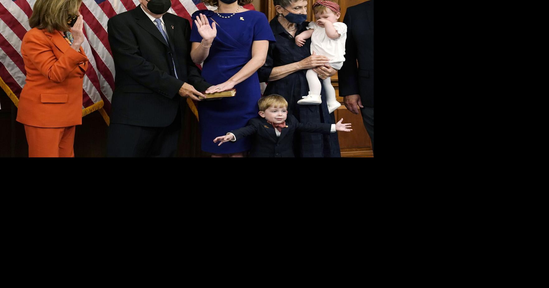 Louisiana congresswoman Julia Letlow takes office, replacing late ...
