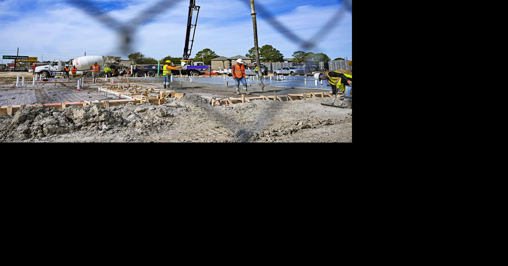 What's being built at the old Borden Dairy site on Florida Business