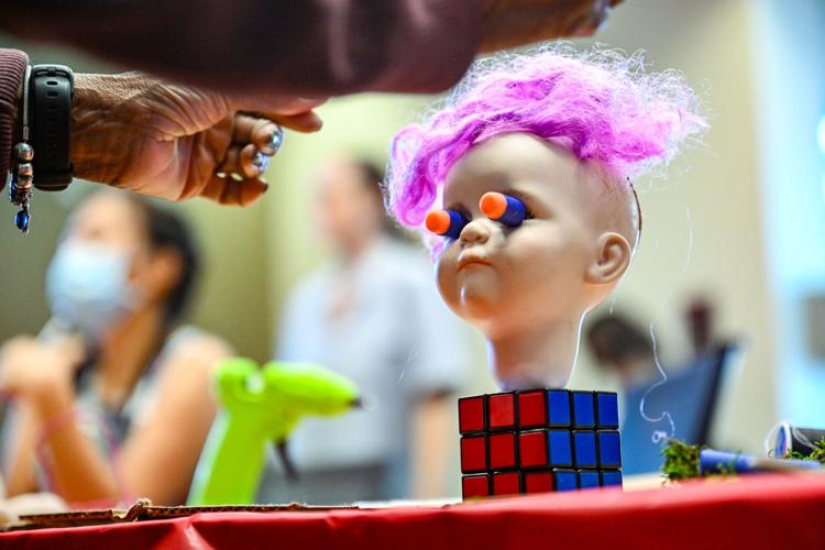 EBRPL hosts upcycling doll kicks off Halloween Entertainment/Life