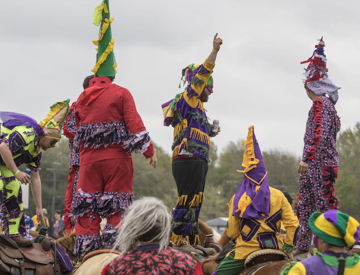 Mardi Gras, Cajun style Chasing chickens, pigs along the byways
