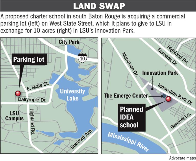 Lsu Set To Swap Land With Charter School Group Acquiring Parking Lot In North Gate Area Education Theadvocate Com