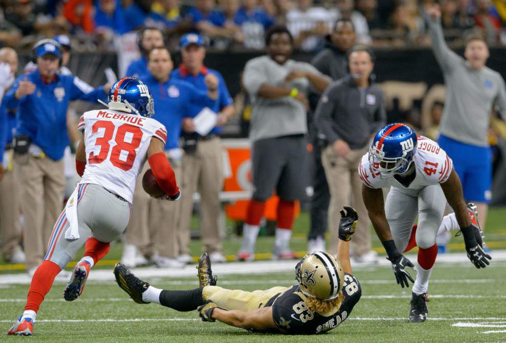 Photos: Saints get big 52-49 win over Giants with field goal in final seconds _lowres