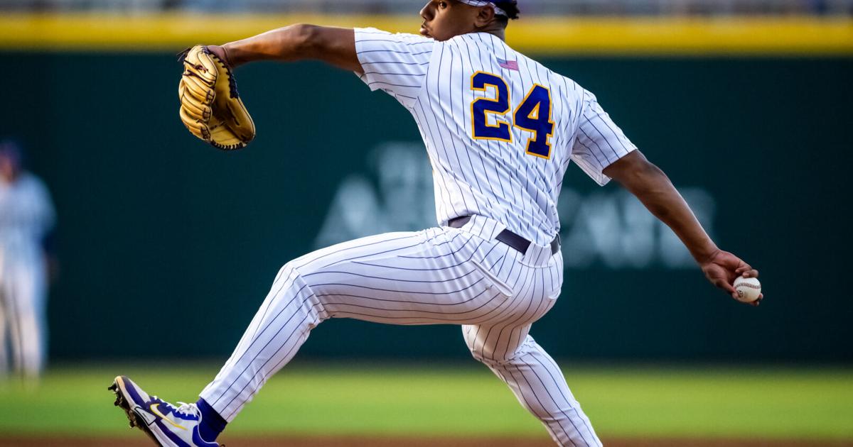 Anthony Eyanson tosses complete game as LSU wins Game 2 of doubleheader ...