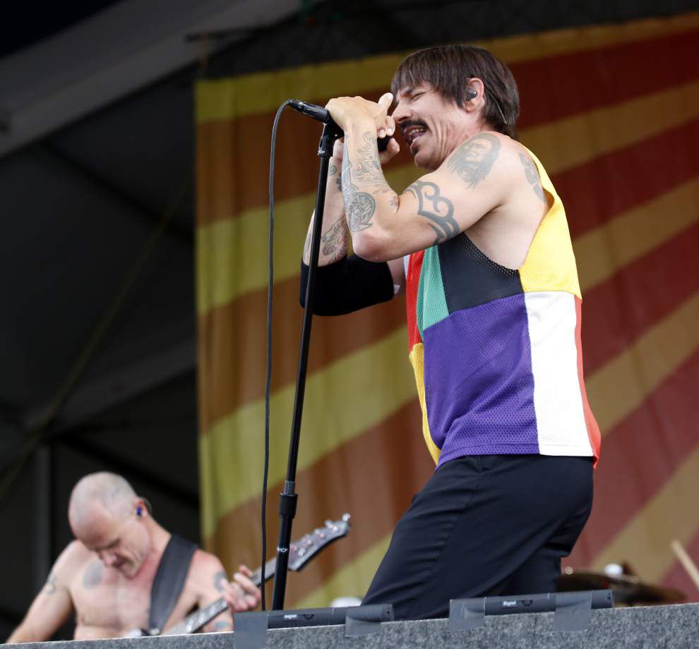 Red Hot Chili Peppers hottest when the Meters joined in at Jazz Fest