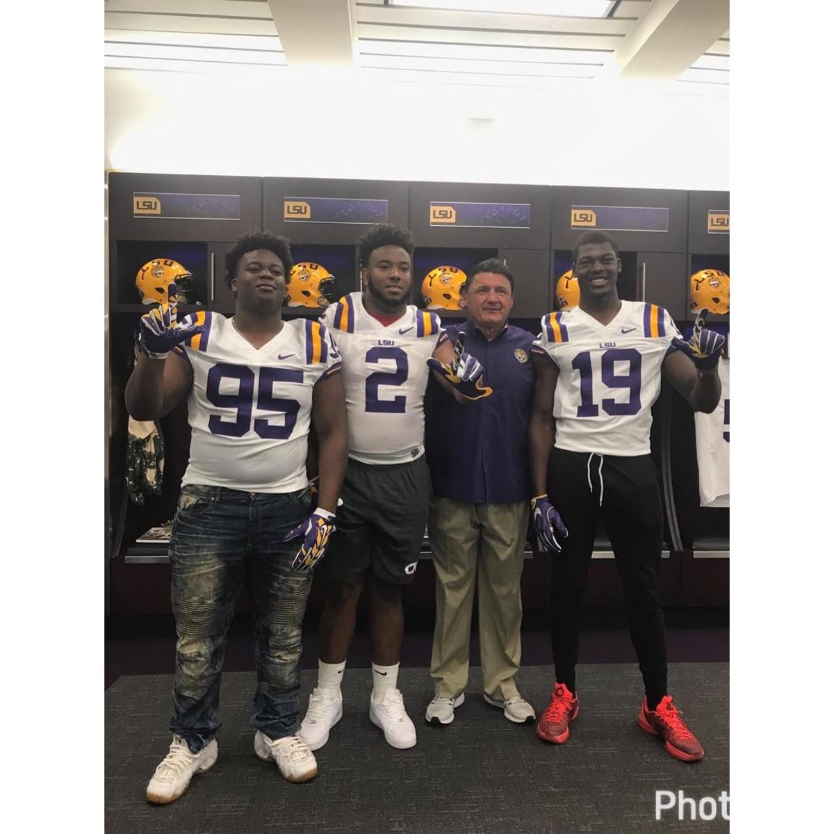 A Three Blast Morning Trio From Georgia Commits To Lsu S 2018