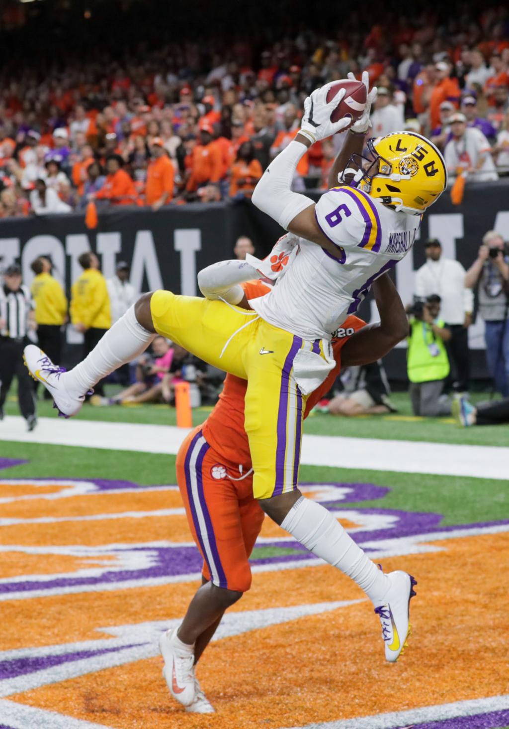 How former LSU Football WR Terrace Marshall is entering NFL with right  attitude