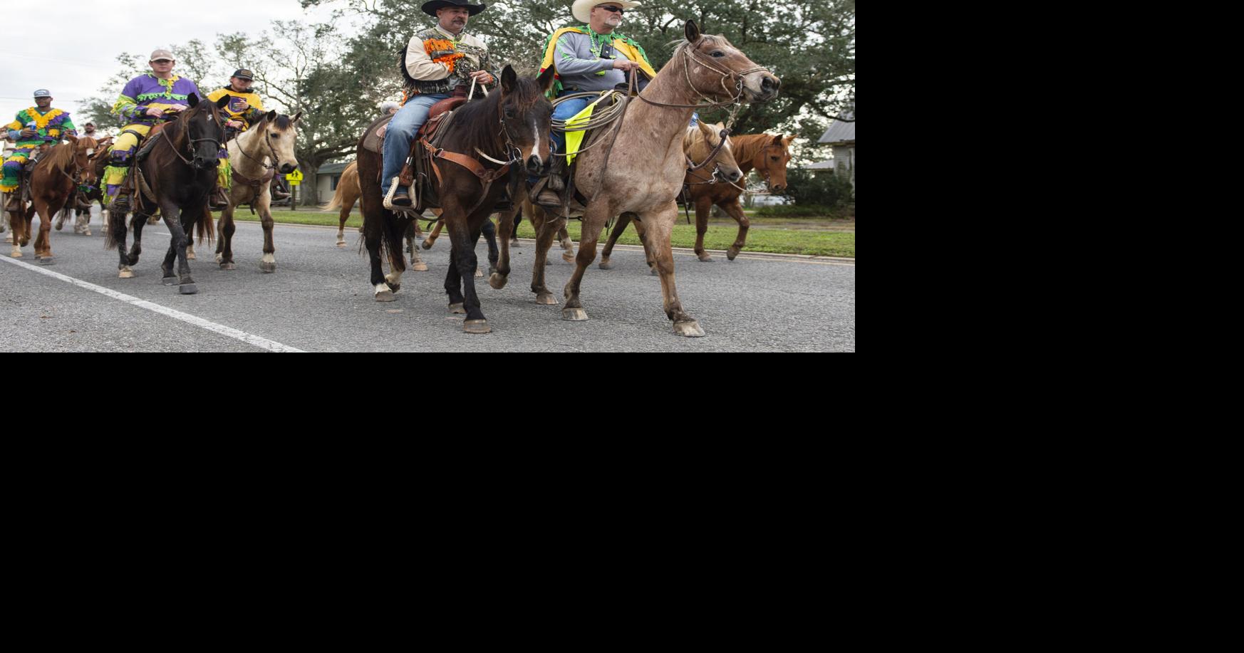 Carnival season rolls on in Gueydan with annual courir and parade Mardi Gras