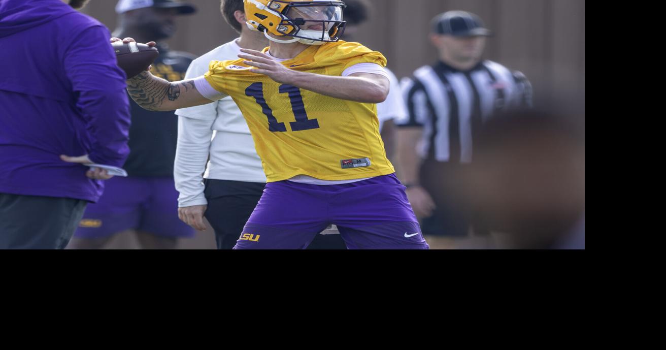 LSU QBs delivering sharp spring practices after slow start | LSU ...