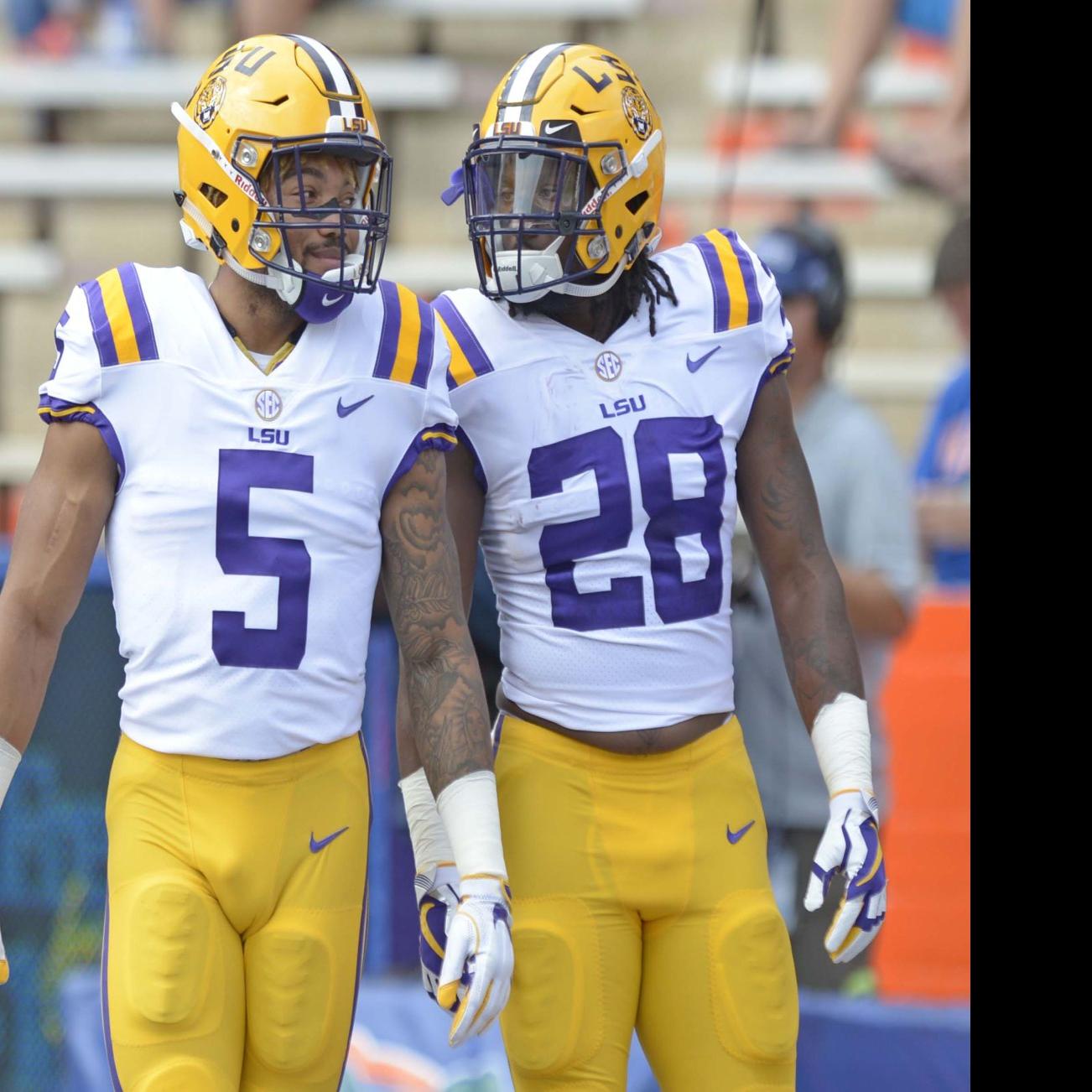 Still Together Former Lsu Rbs Derrius Guice Darrel Williams Run 40 Yard Dash At Nfl Combine Lsu Theadvocate Com