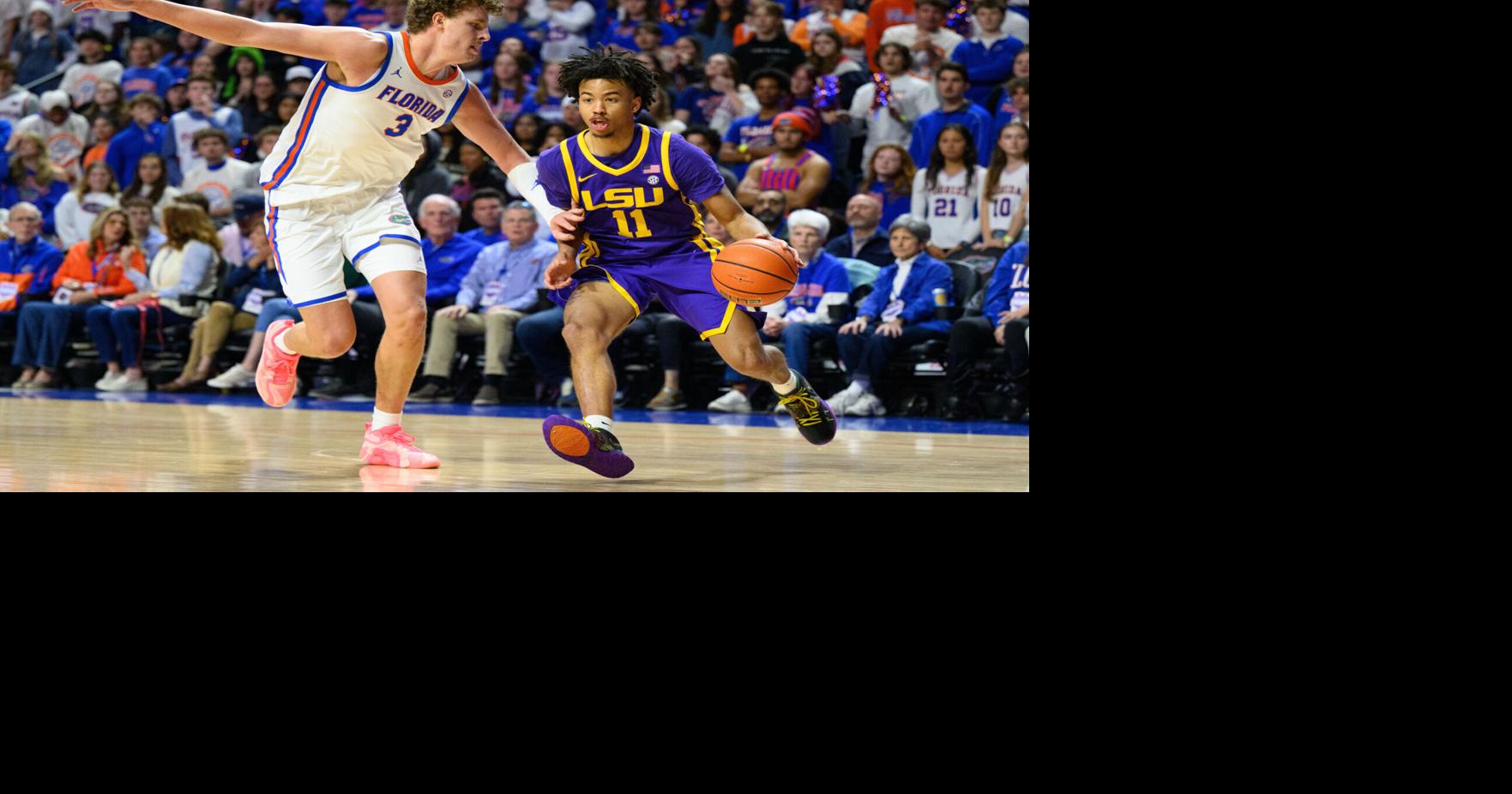 How LSU basketball’s Dedan Thomas looked in first game back from injury vs. No. 16 Florida